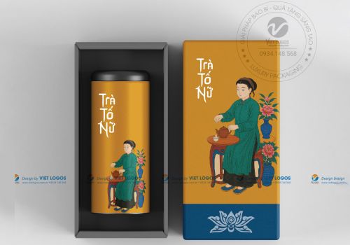 Hộp quà tặng hình trụ tròn