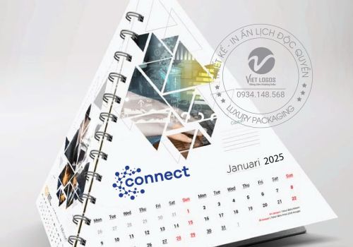 Mẫu Lịch Để Bàn Độc Quyền - Dấu Ấn Riêng Từ VietLogos