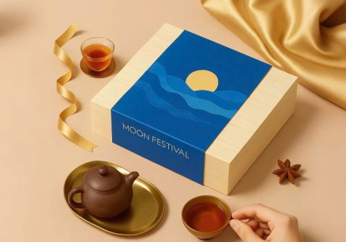 Hộp trà quà tặng in thông điệp Trung thu – xu hướng cá nhân hoá nổi bật